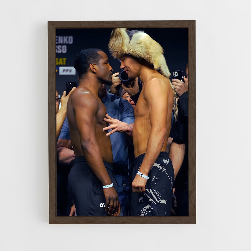 Poster Frères de Foulard – affiche MMA (vue 5)